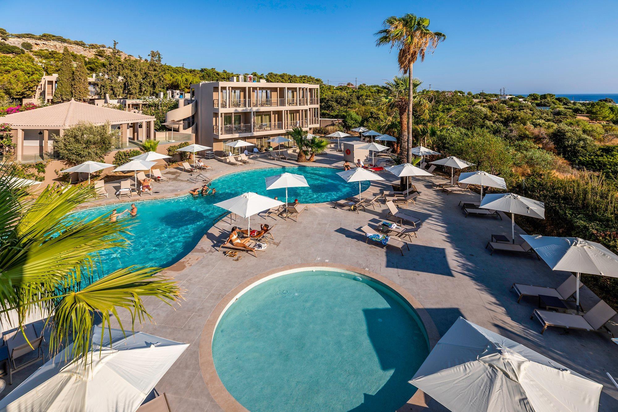 Hotel White Olive Premium Lindos Pefki Exterior foto