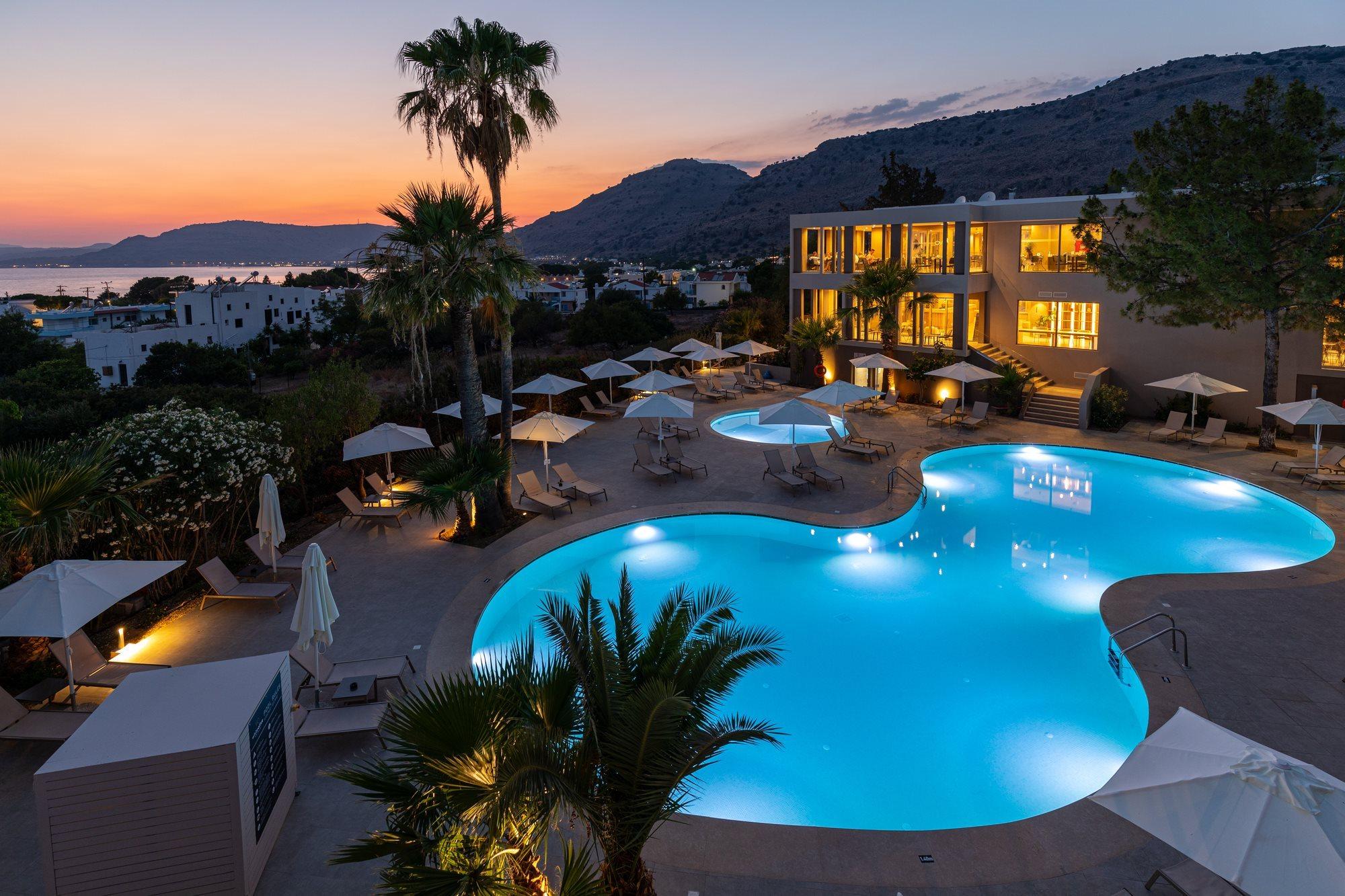 Hotel White Olive Premium Lindos Pefki Exterior foto