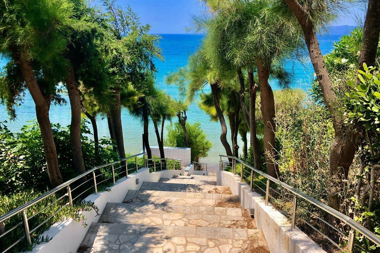 Hotel White Olive Premium Lindos Pefki Exterior foto