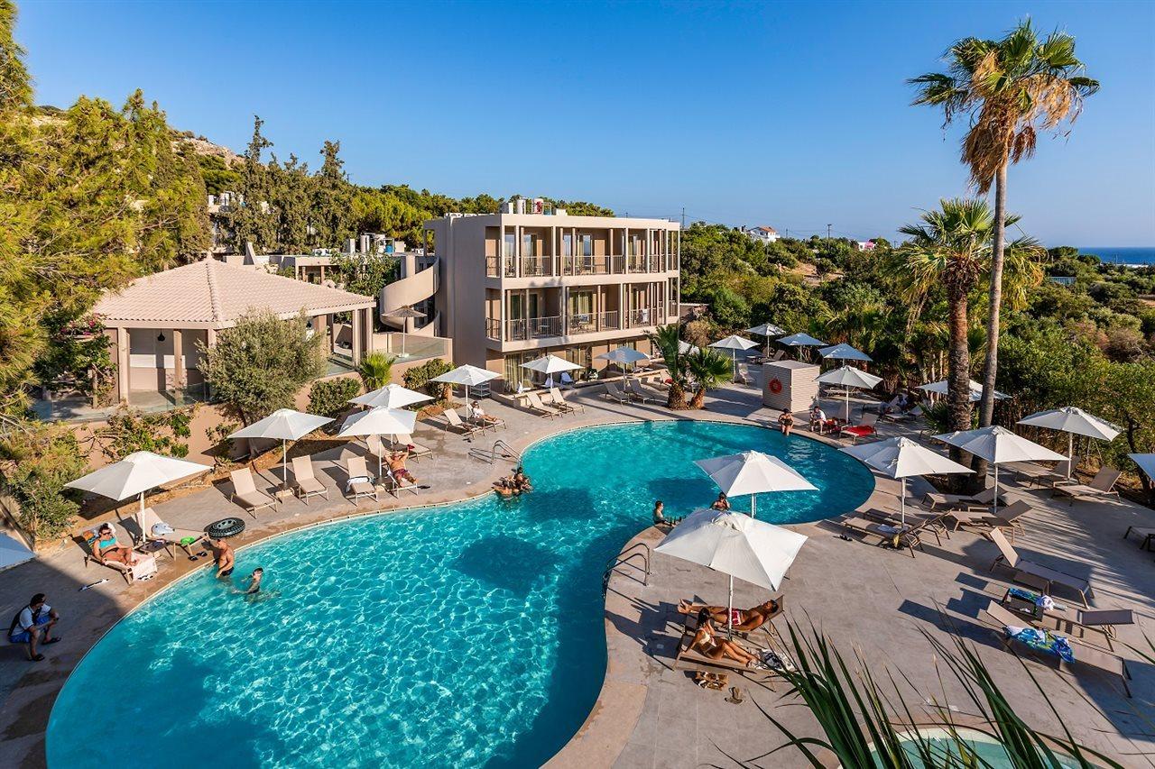 Hotel White Olive Premium Lindos Pefki Exterior foto