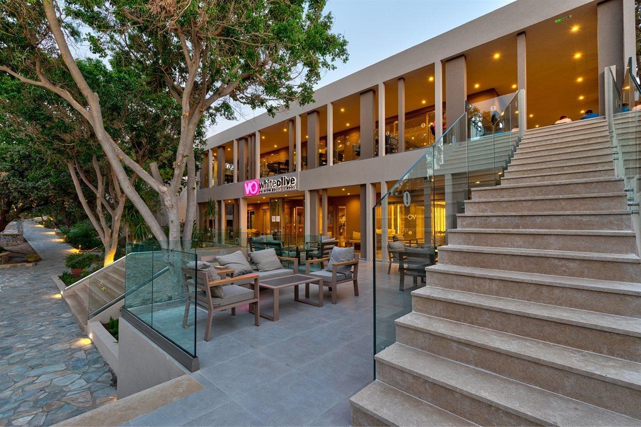 Hotel White Olive Premium Lindos Pefki Exterior foto