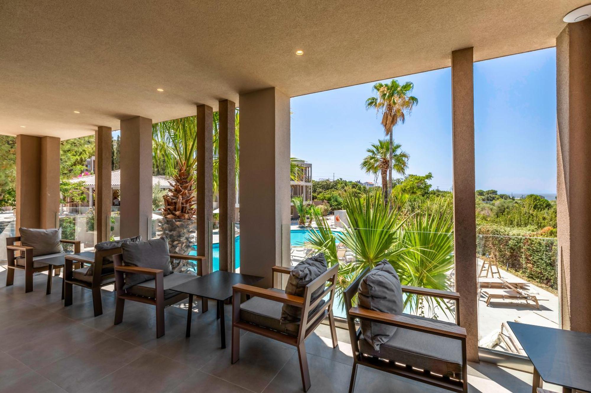 Hotel White Olive Premium Lindos Pefki Exterior foto