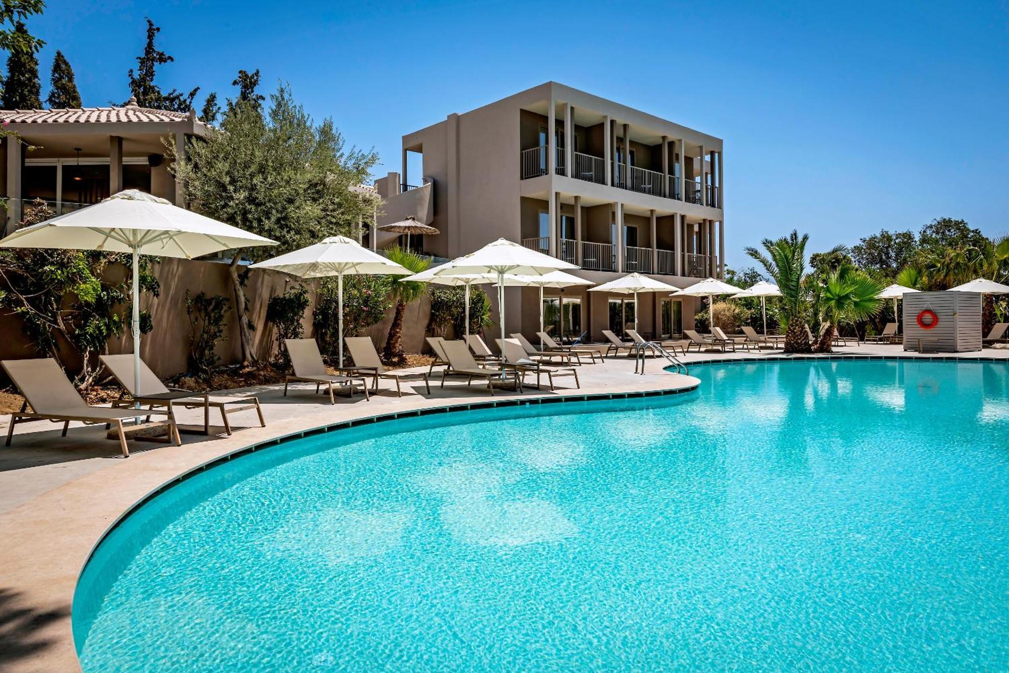 Hotel White Olive Premium Lindos Pefki Exterior foto
