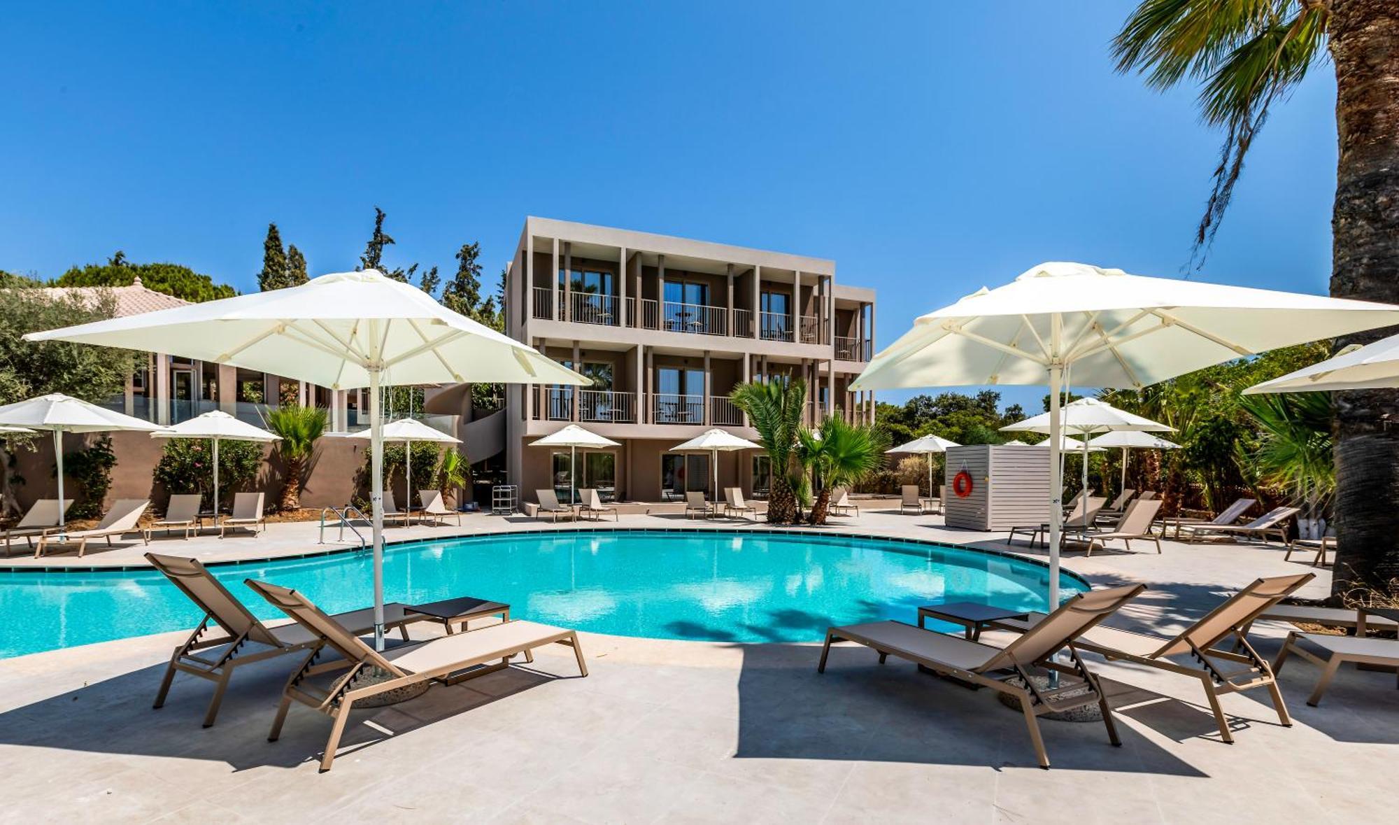 Hotel White Olive Premium Lindos Pefki Exterior foto