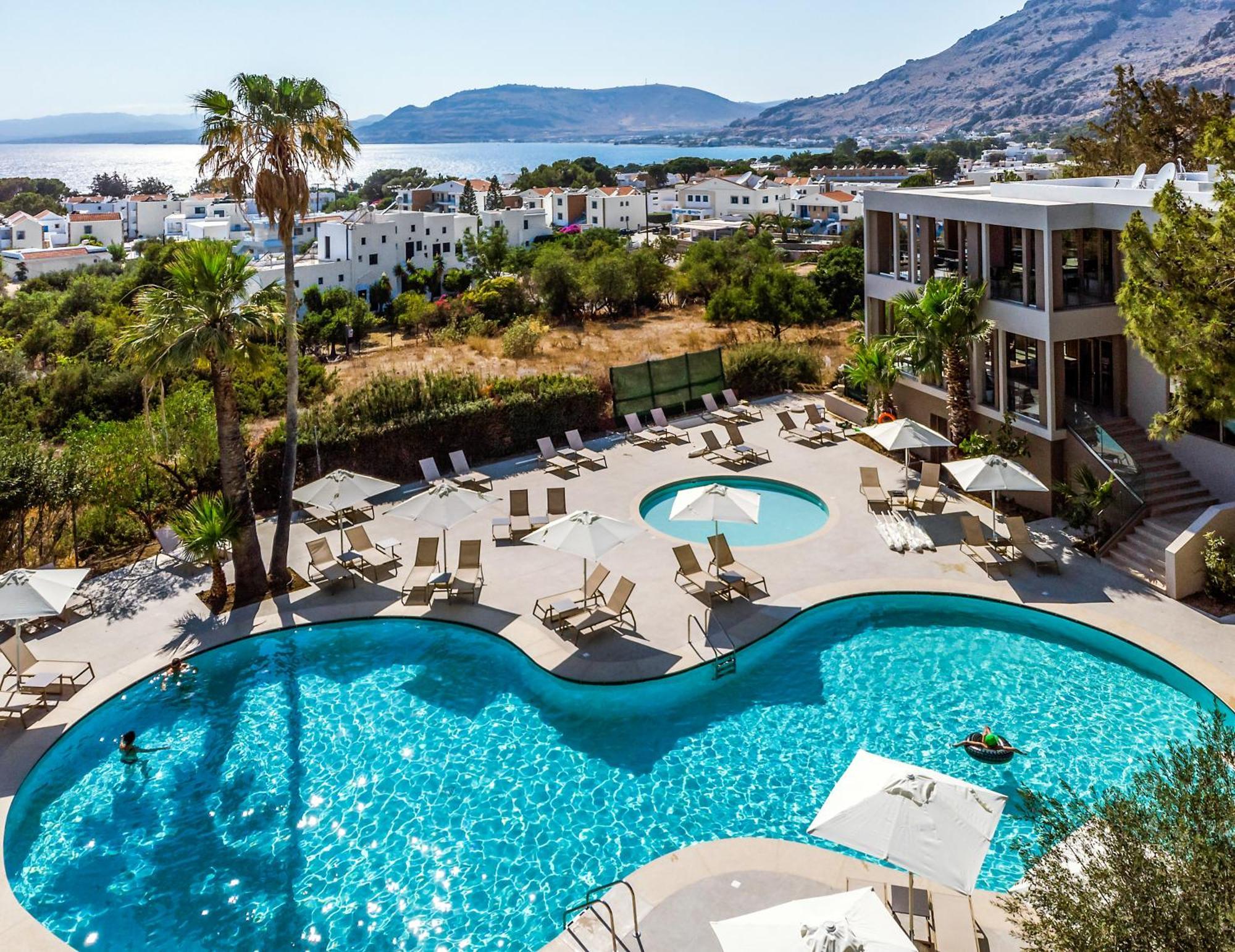 Hotel White Olive Premium Lindos Pefki Exterior foto