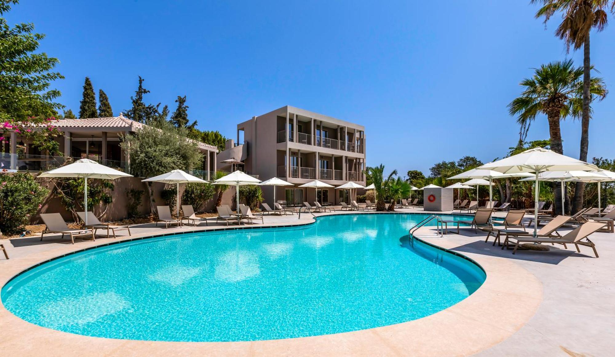 Hotel White Olive Premium Lindos Pefki Exterior foto