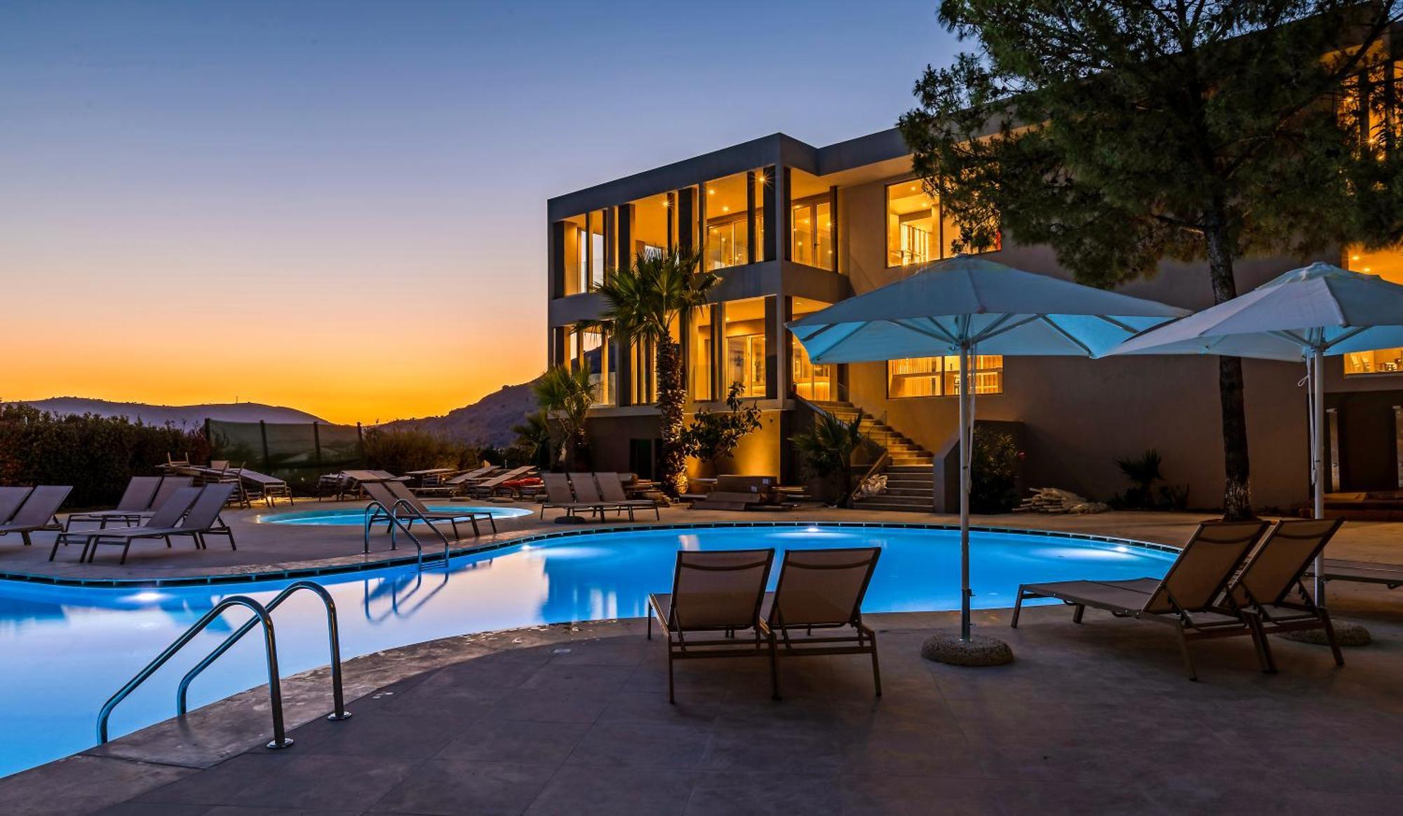 Hotel White Olive Premium Lindos Pefki Exterior foto
