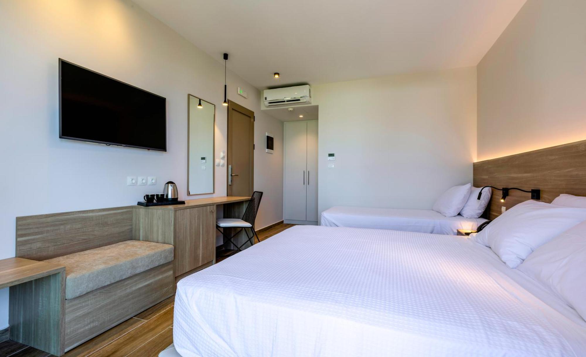 Hotel White Olive Premium Lindos Pefki Zimmer foto